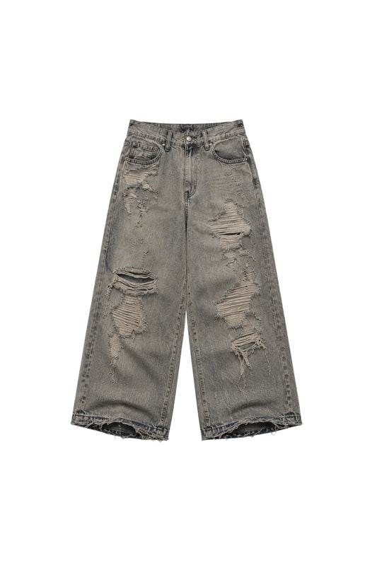 Distressed Denim - Ash